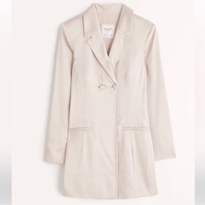 Abercrombie Satin Blazer Dress NWT